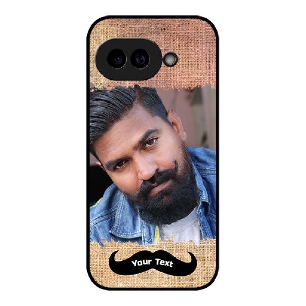 Pixel 9A 5G Custom Glass Phone Case - With Texture Design