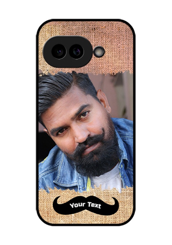 Pixel 9A 5G Custom Glass Phone Case - With Texture Design
