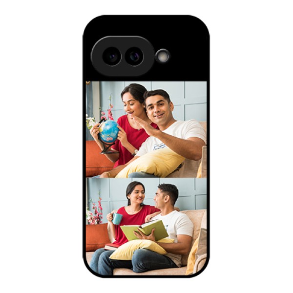 Pixel 9A 5G Custom Glass Phone Case - 2 Images Design