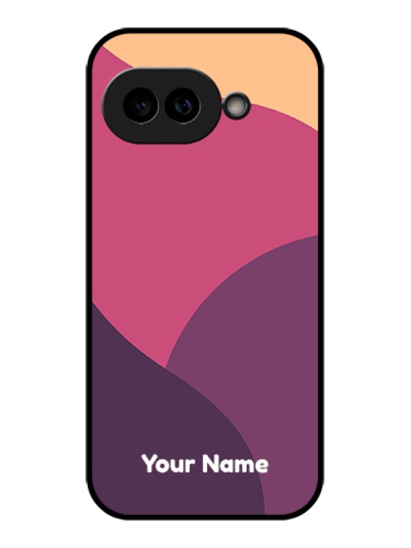 Custom Pixel 9A 5G Custom Glass Phone Case - Mixed Multi - Colour Abstract Art Design