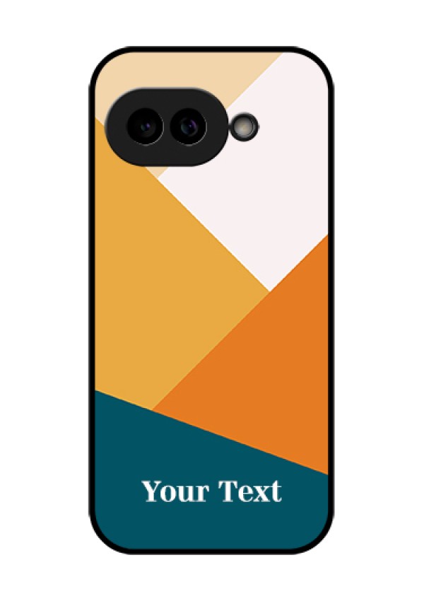 Pixel 9A 5G Custom Glass Phone Case - Stacked Multi - Colour Design