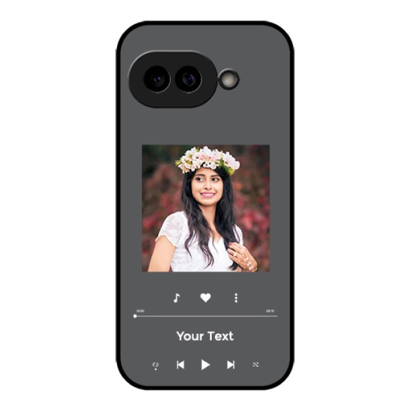Pixel 9A 5G Custom Glass Phone Case - Play The Music Design