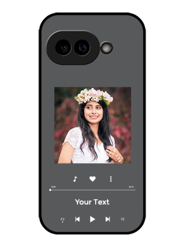 Custom Pixel 9A 5G Custom Glass Phone Case - Play The Music Design