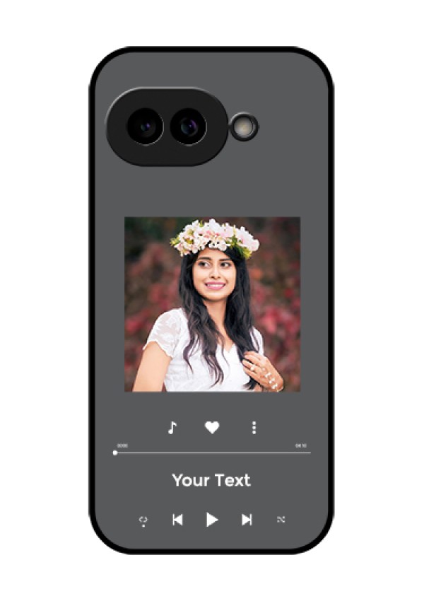 Pixel 9A 5G Custom Glass Phone Case - Play The Music Design
