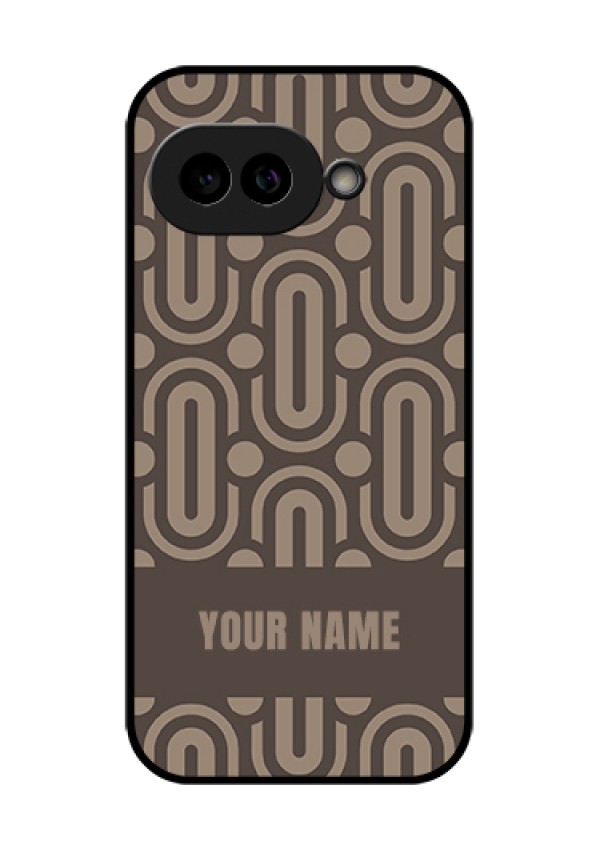 Pixel 9A 5G Custom Glass Phone Case - Captivating Zero Pattern Design