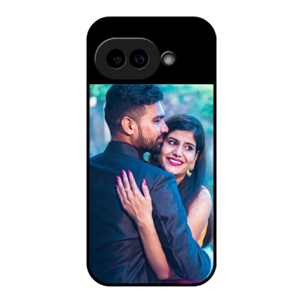 Google Pixel 9A 5G Custom Glass Phone Case - Upload Full Picture With Custom Color Design