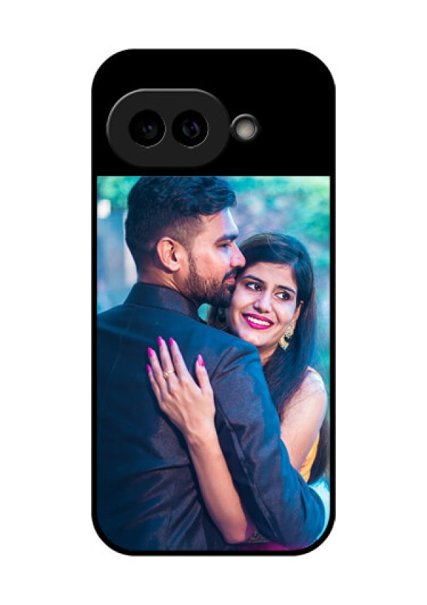 Google Pixel 9A 5G Custom Glass Phone Case - Upload Full Picture With Custom Color Design
