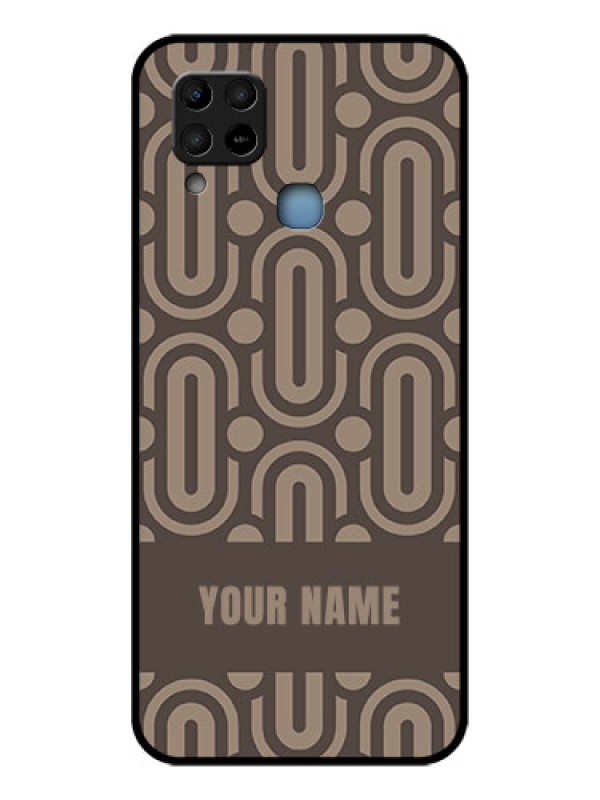 Custom Infinix Hot 10s Custom Glass Phone Case - Captivating Zero Pattern Design