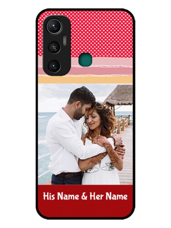 Custom Infinix Hot 11 Custom Glass Mobile Case - Premium Case Design