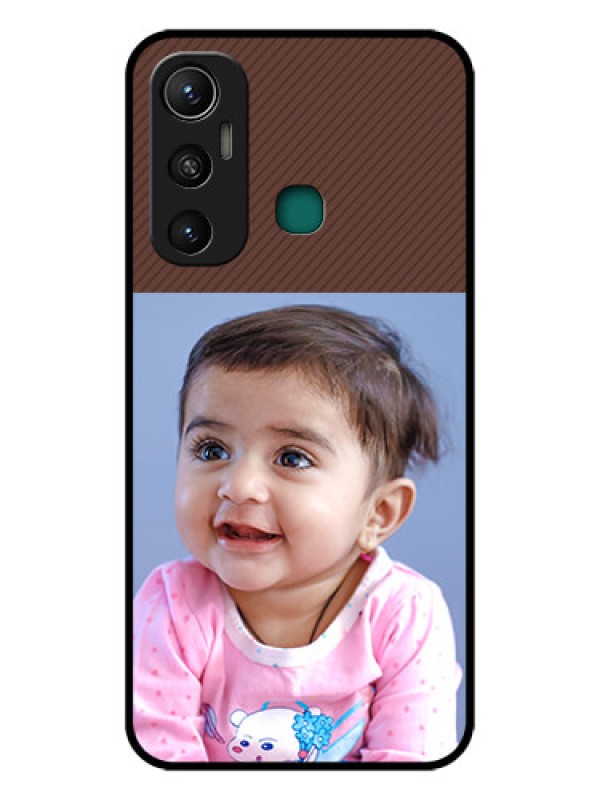 Custom Infinix Hot 11 Custom Glass Mobile Case - Elegant Case Design