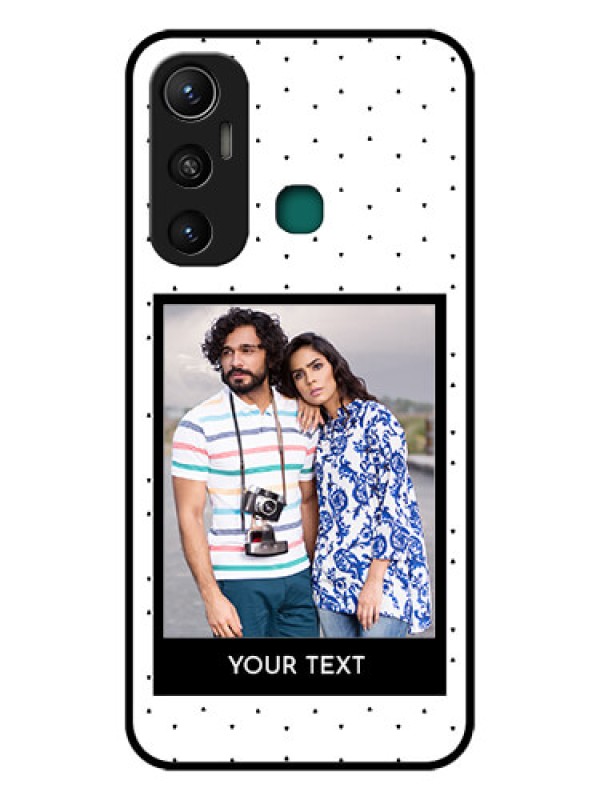 Custom Infinix Hot 11 Photo Printing on Glass Case - Premium Design