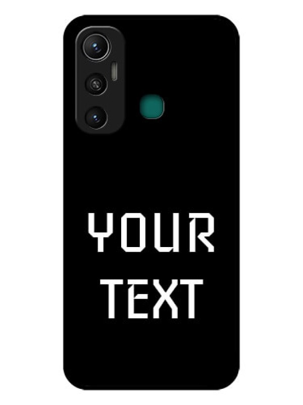 Custom Infinix Hot 11 Your Name on Glass Phone Case