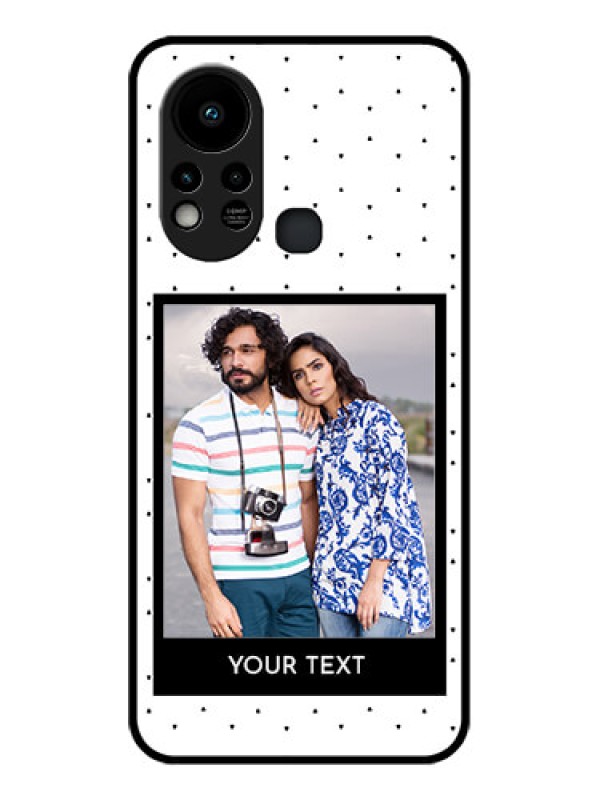 Custom Infinix Hot 11s Photo Printing on Glass Case - Premium Design