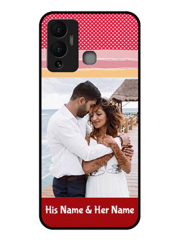 Custom Infinix Hot 12 Play Custom Glass Mobile Case - Premium Case Design