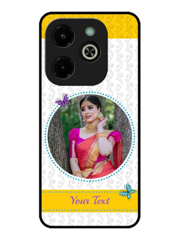 Custom Infinix Hot 40I Custom Glass Phone Case - Girls Premium Case Design