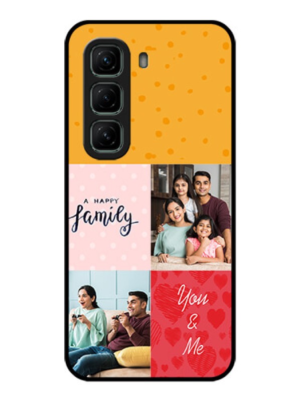 Custom Infinix Hot 50 5G Custom Glass Phone CaseImages With Quotes Design