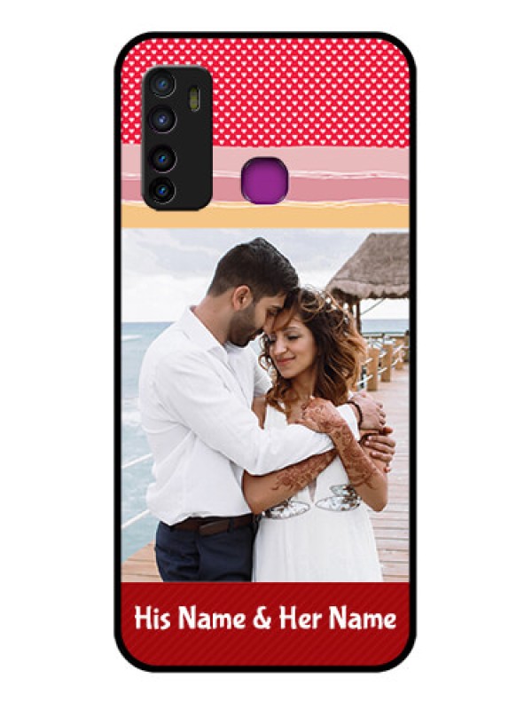 Custom Infinix Hot 9 Custom Glass Phone Case - Premium Case Design