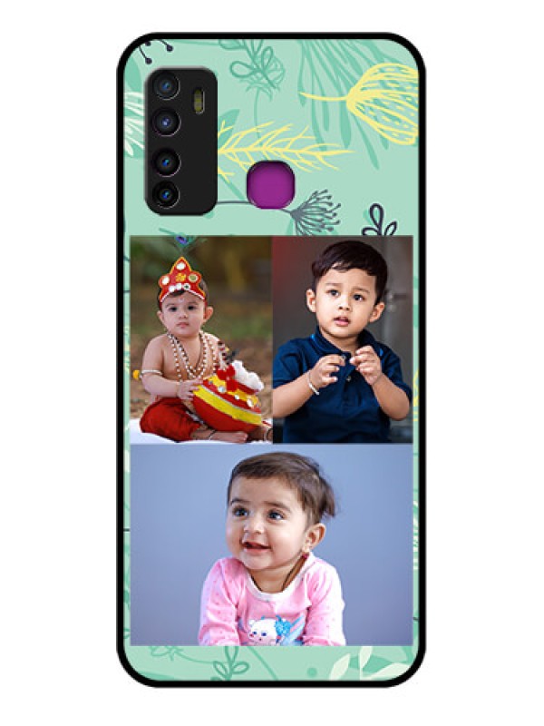 Custom Infinix Hot 9 Custom Glass Phone Case - Forever Family Design