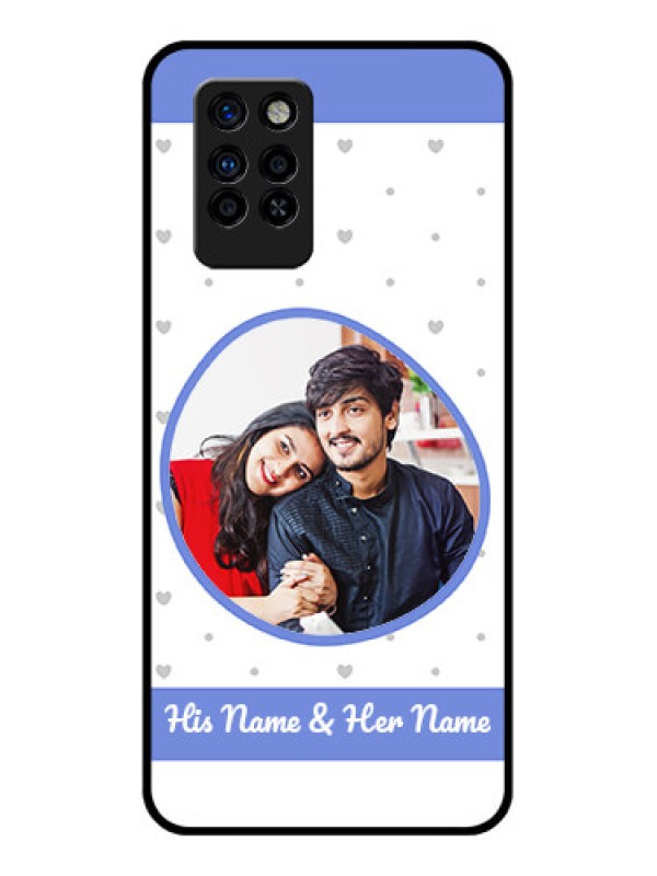 Custom Infinix Note 10 Pro Photo Printing on Glass Case - Premium Case Design