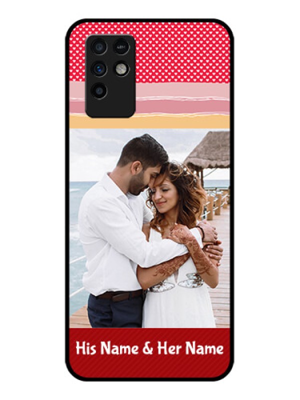 Custom Infinix Note 10 Custom Glass Mobile Case - Premium Case Design