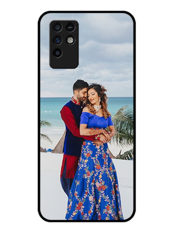 Custom Infinix Note 10 Photo Printing on Glass Case - Upload Full Picture Design