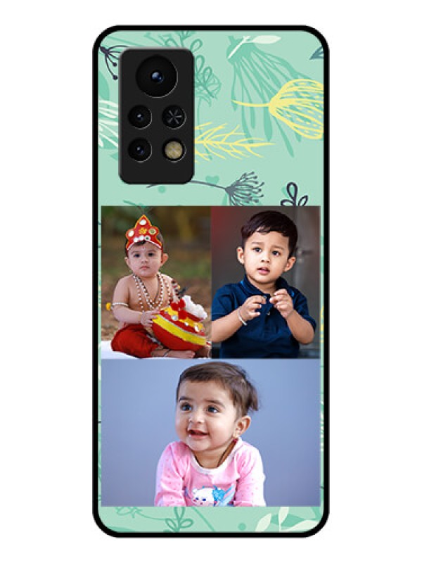 Custom Infinix Note 11s Photo Printing on Glass Case - Forever Family Design