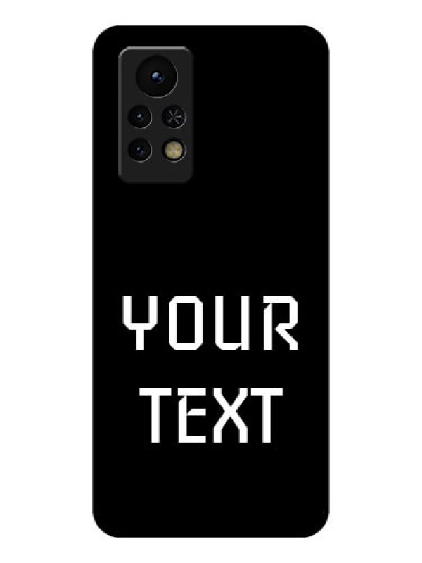 Custom Infinix Note 11s Your Name on Glass Phone Case
