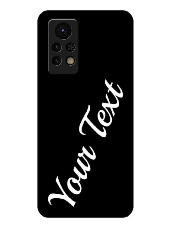 Custom Infinix Note 11s Custom Glass Mobile Cover with Your Name