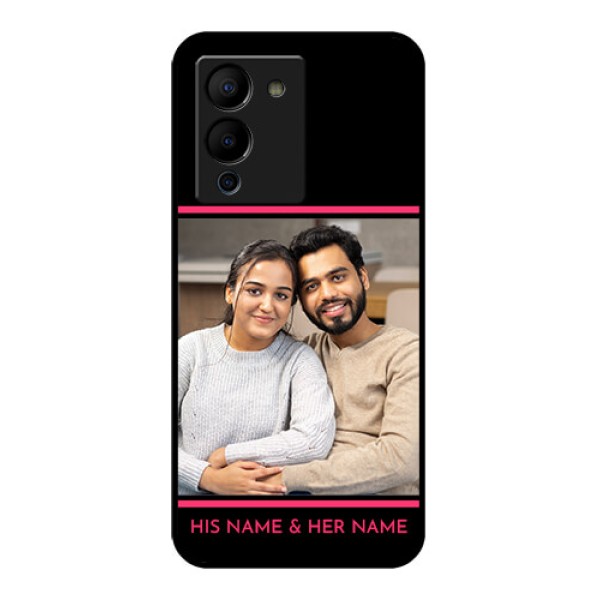 Infinix Note 12 Turbo Custom Glass Phone Case - With Add Text Design