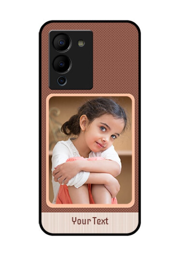 Infinix Note 12 Turbo Custom Glass Phone Case - Simple Pic Upload Design