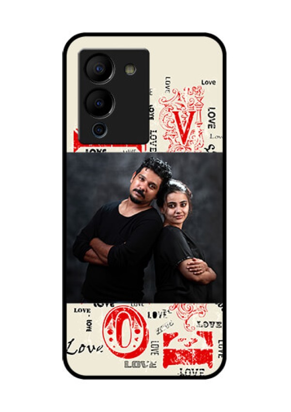 Infinix Note 12 Turbo Custom Glass Phone Case - Trendy Love Design Case