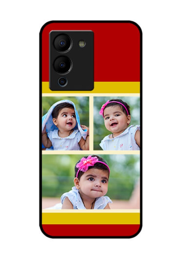 Infinix Note 12 Turbo Custom Glass Phone Case - Multiple Pic Upload Design