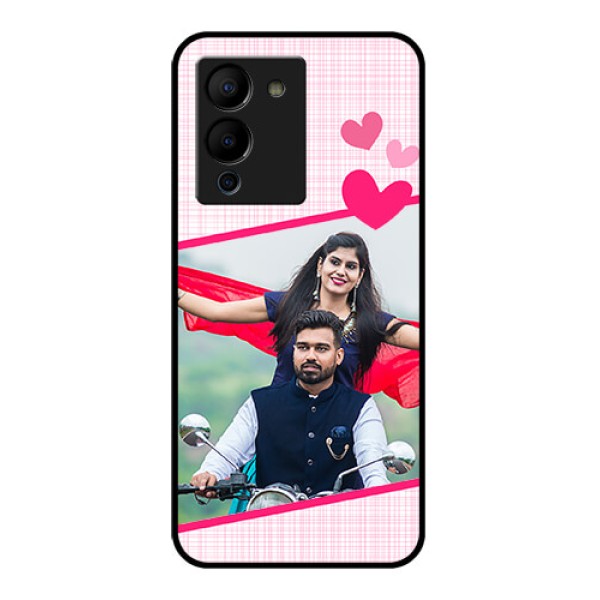 Infinix Note 12 Turbo Custom Glass Phone Case - Love Shape Heart Design Infinix Note 12 Turbo Custom Glass Phone Case - Love Shape Heart Design