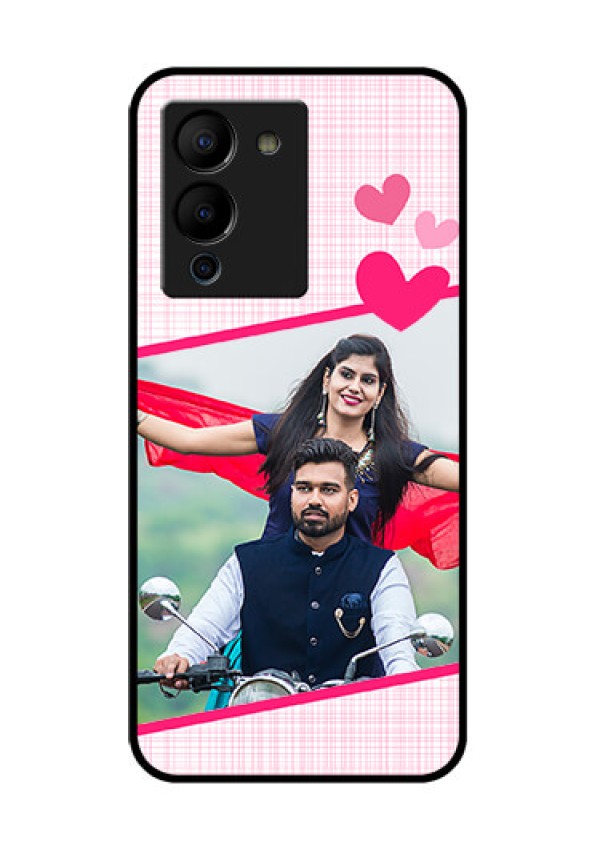 Infinix Note 12 Turbo Custom Glass Phone Case - Love Shape Heart Design