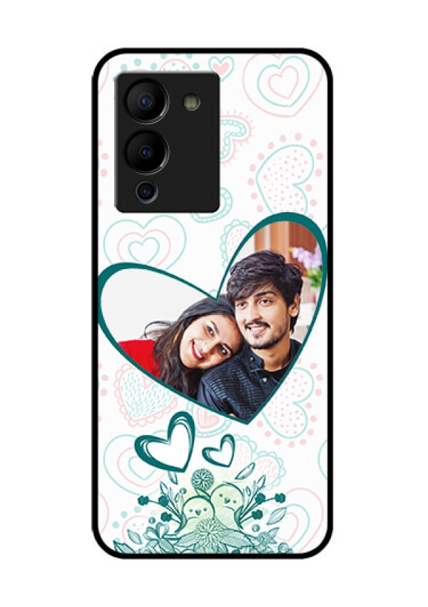 Infinix Note 12 Turbo Custom Glass Phone Case - Premium Couple Design
