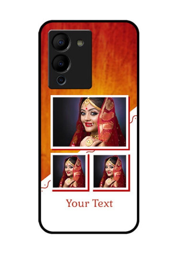 Infinix Note 12 Turbo Custom Glass Phone Case - Wedding Memories Design