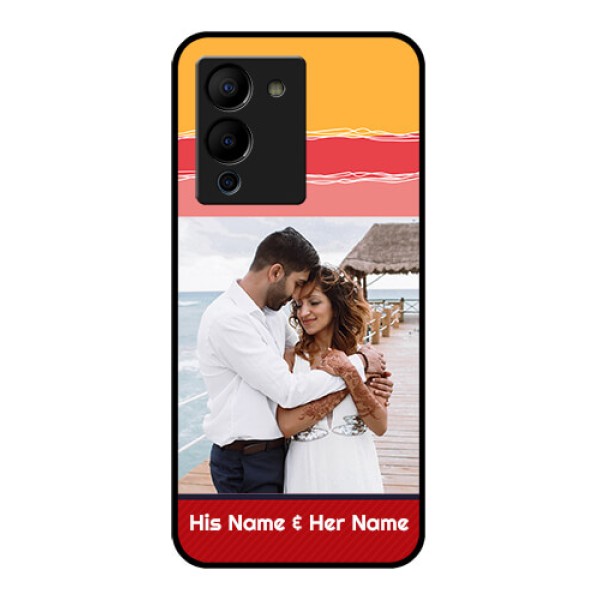 Infinix Note 12 Turbo Custom Glass Phone Case - Colorful Case Design