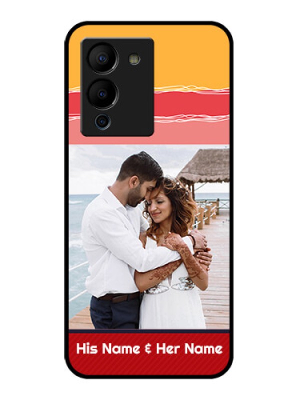 Custom Infinix Note 12 Turbo Custom Glass Phone Case - Colorful Case Design