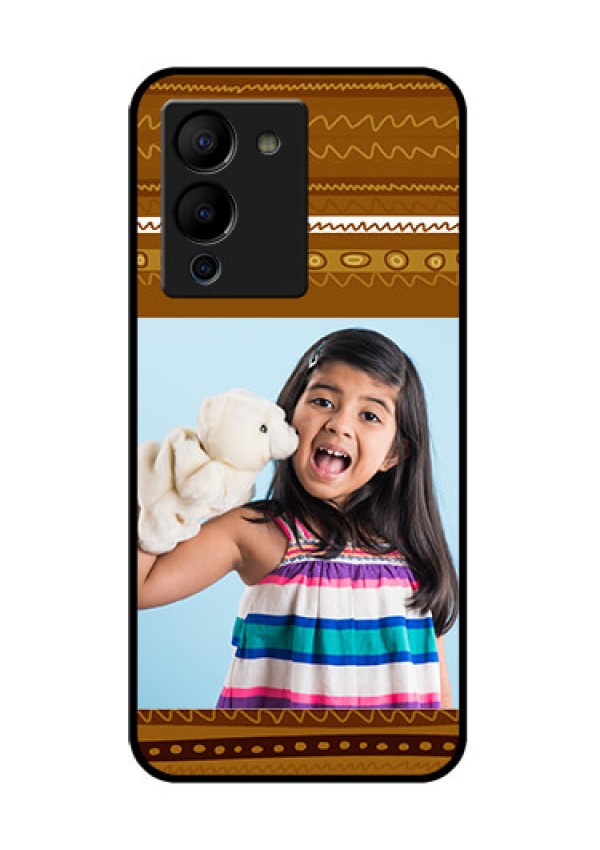 Infinix Note 12 Turbo Custom Glass Phone Case - Friends Picture Upload Design