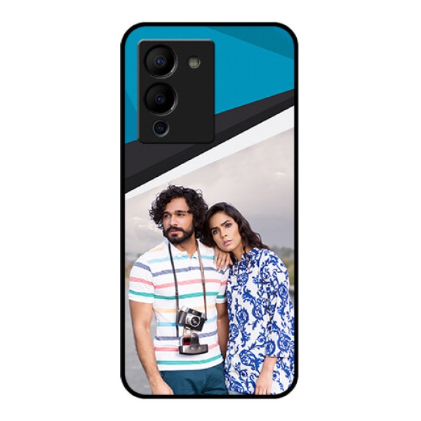 Infinix Note 12 Turbo Custom Glass Phone Case - Simple Pattern Photo Upload Design Infinix Note 12 Turbo Custom Glass Phone Case - Simple Pattern Photo Upload Design