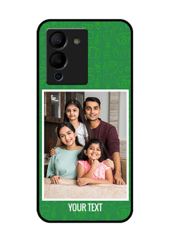 Infinix Note 12 Turbo Custom Glass Phone Case - Picture Upload Design