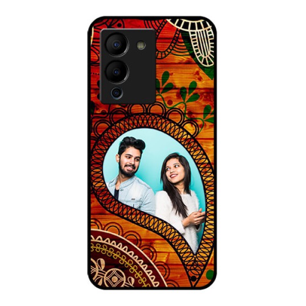 Infinix Note 12 Turbo Custom Glass Phone Case - Abstract Colorful Design Infinix Note 12 Turbo Custom Glass Phone Case - Abstract Colorful Design