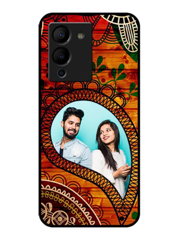 Custom Infinix Note 12 Turbo Custom Glass Phone Case - Abstract Colorful Design