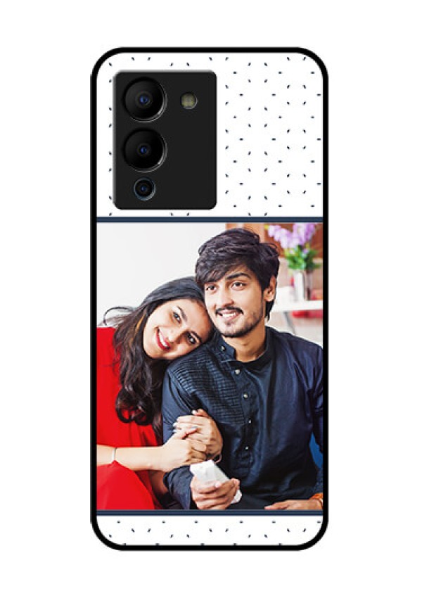 Infinix Note 12 Turbo Custom Glass Phone Case - Premium Dot Design
