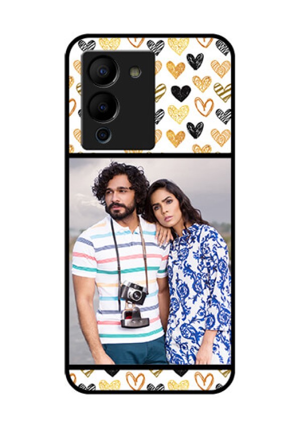 Infinix Note 12 Turbo Custom Glass Phone Case - Love Symbol Design