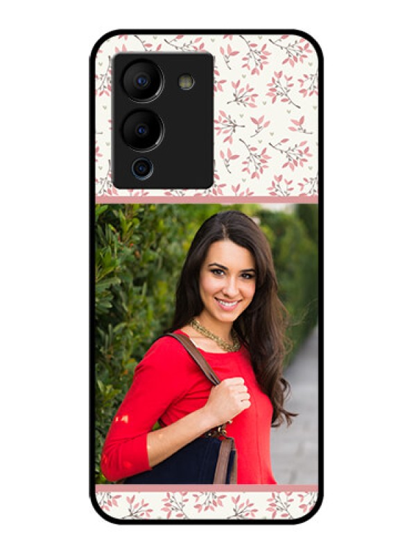 Custom Infinix Note 12 Turbo Custom Glass Phone Case - Stunning Floral Design