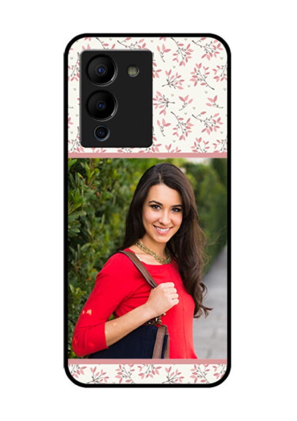 Infinix Note 12 Turbo Custom Glass Phone Case - Stunning Floral Design