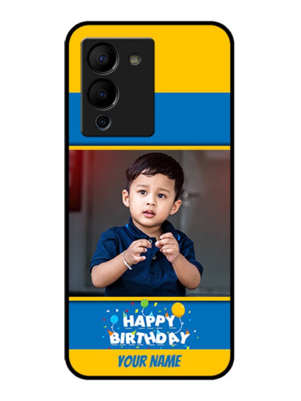 Custom Infinix Note 12 Turbo Custom Glass Phone Case - Birthday Wishes Design