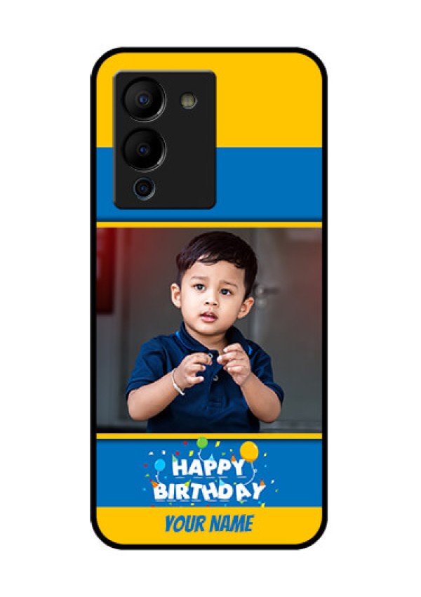 Infinix Note 12 Turbo Custom Glass Phone Case - Birthday Wishes Design