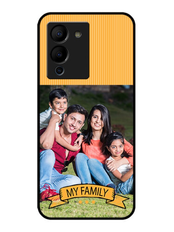 Custom Infinix Note 12 Turbo Custom Glass Phone Case - My Family Design